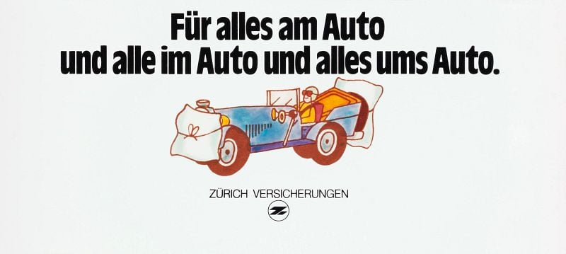 Werbung aus den 1960er Jahren