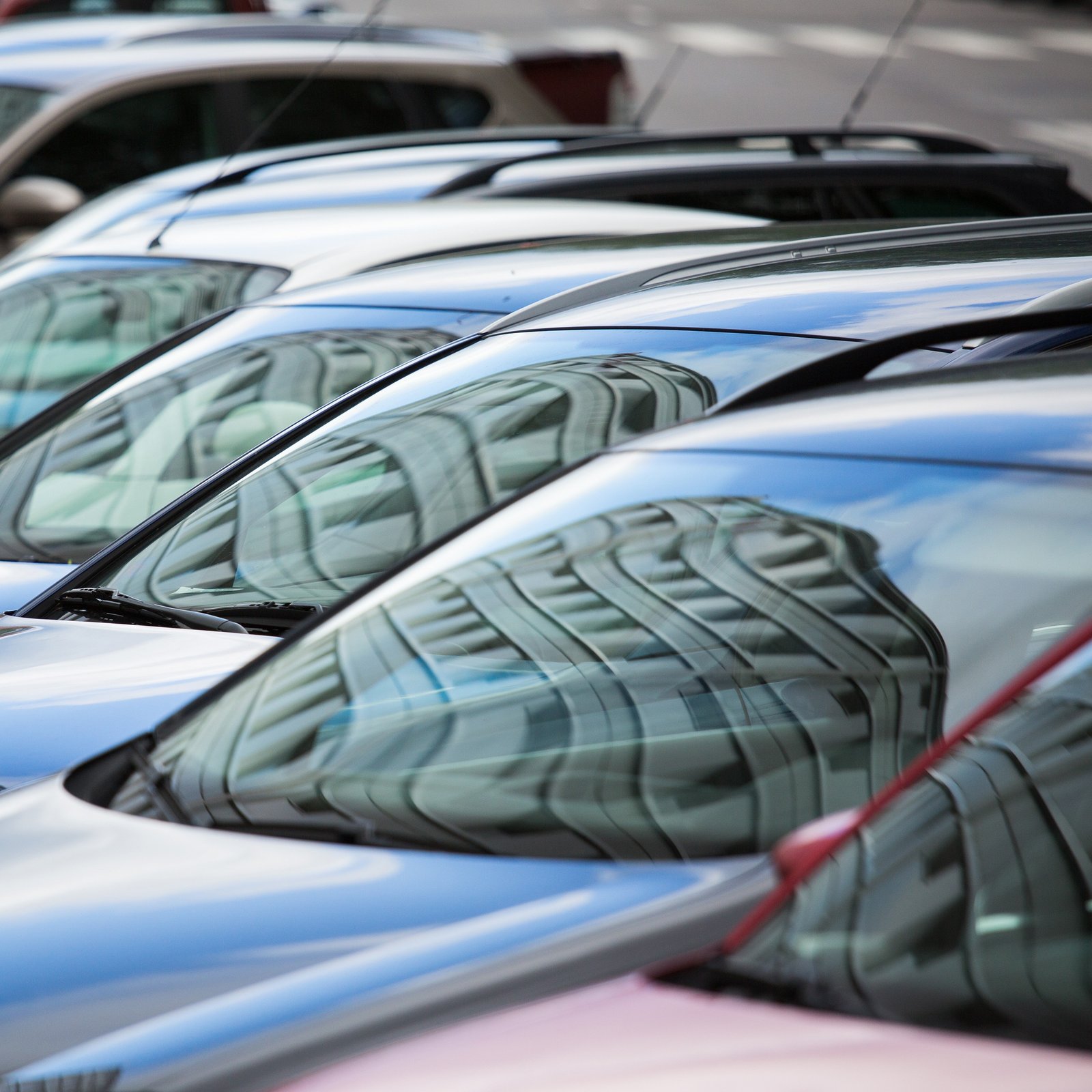 Fahrzeugflotte mit Firmenwagen 